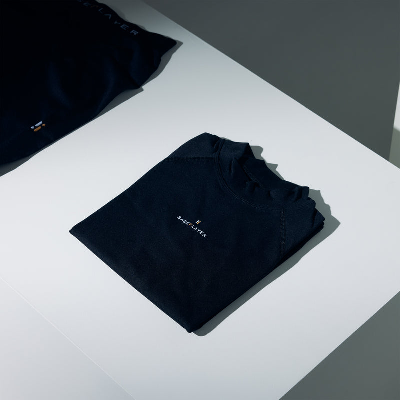 BasePlayer Comfi-Core Long Sleeve Top (Black)