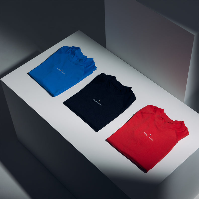 BasePlayer Comfi-Core Long Sleeve Top (Red)