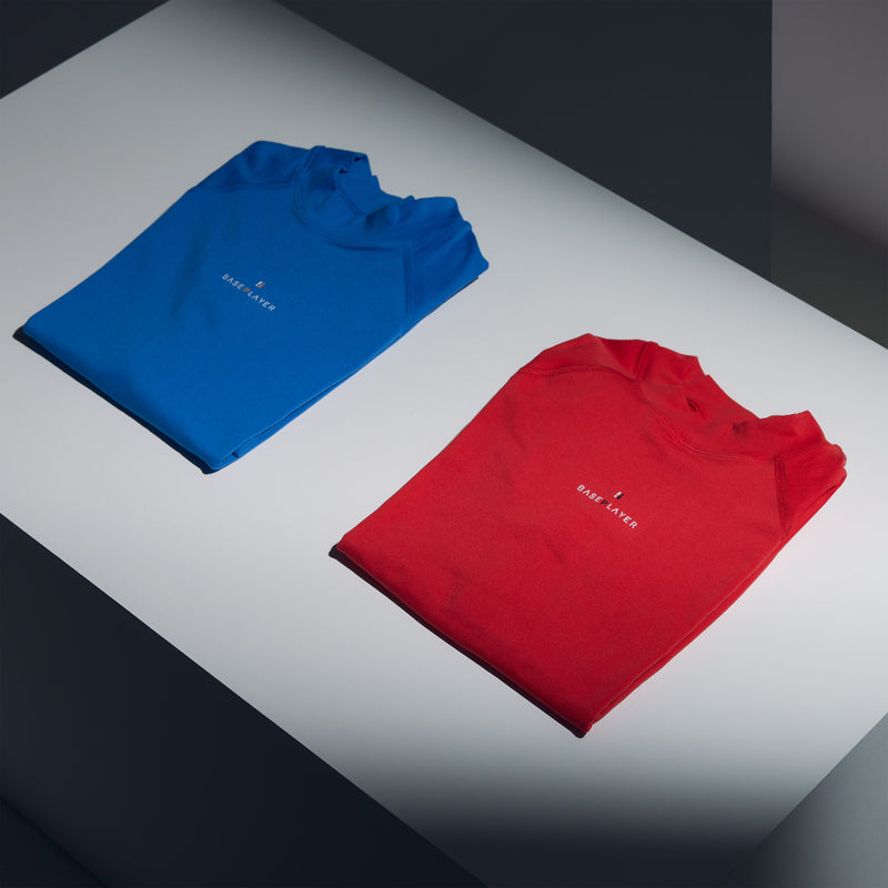 BasePlayer Comfi-Core Long Sleeve Top (Red)