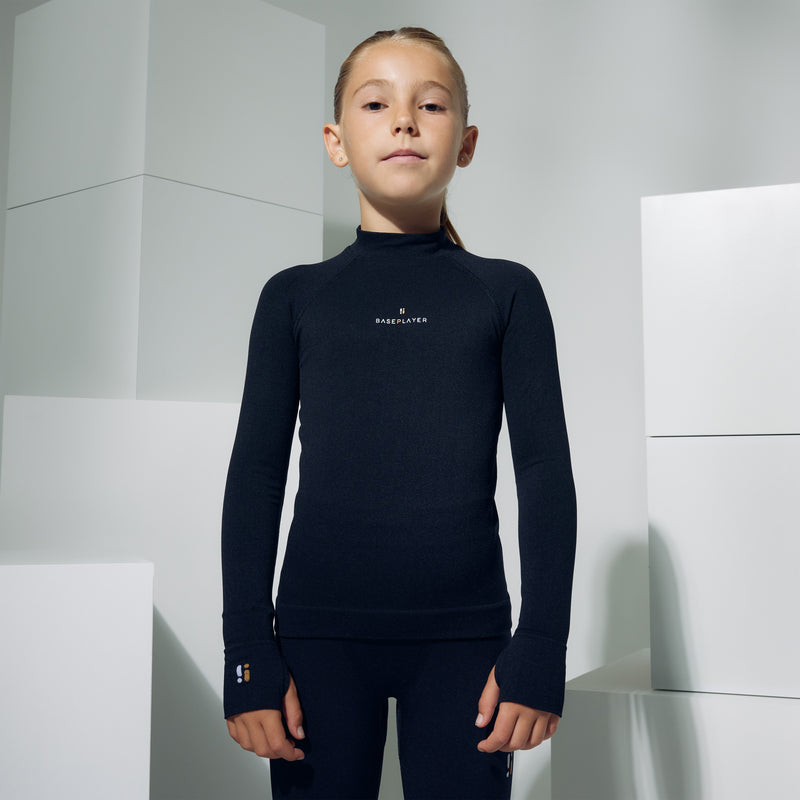 BasePlayer Comfi-Core Long Sleeve Top (Black)