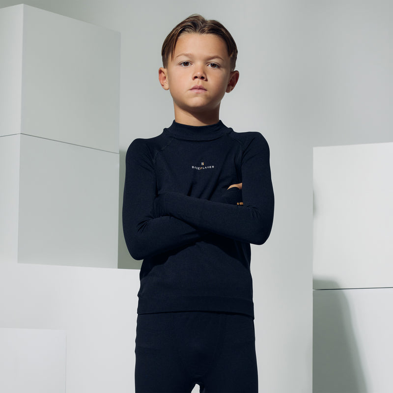 BasePlayer Comfi-Core Long Sleeve Top (Black)