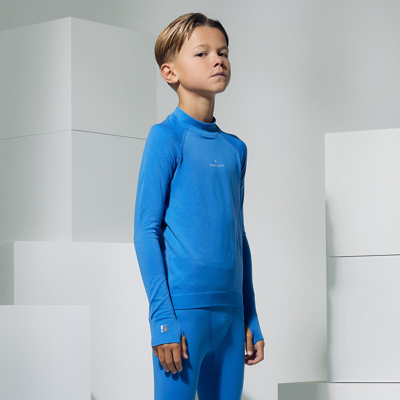 BasePlayer Comfi-Core Long Sleeve Top (Blue)